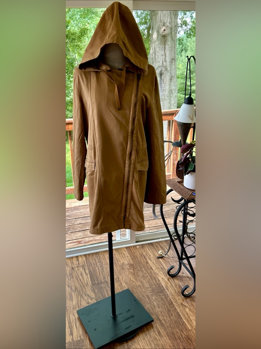LCW Casual Men’s Hooded Jacket Size 40 Brown